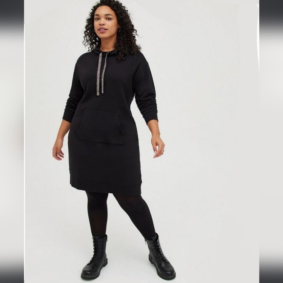 Torrid Fleece Dress - Picture 2 of 6